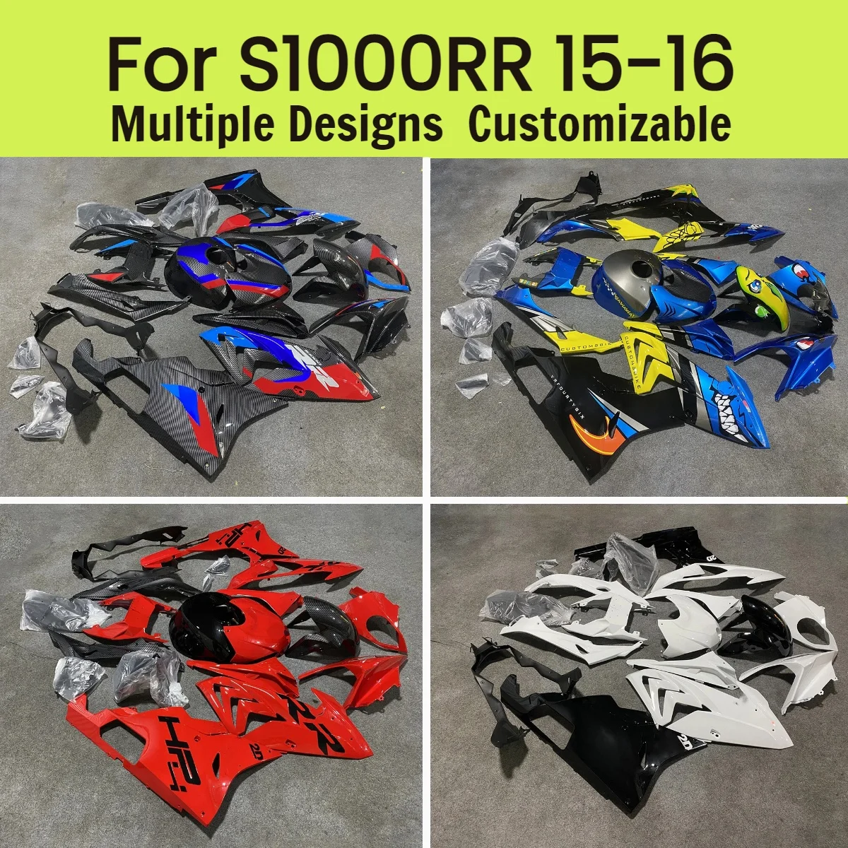 Для BMW S 1000RR 2015-2016: Комплект карбоновых обтекателей для мотоцикла S1000RR 15-16, литые обтекатели кузова
Для BMW S 1000RR 2015-2016: Комплект карбоновых обтекателей для мотоцикла S1000RR 15-16, литые обтекатели кузова