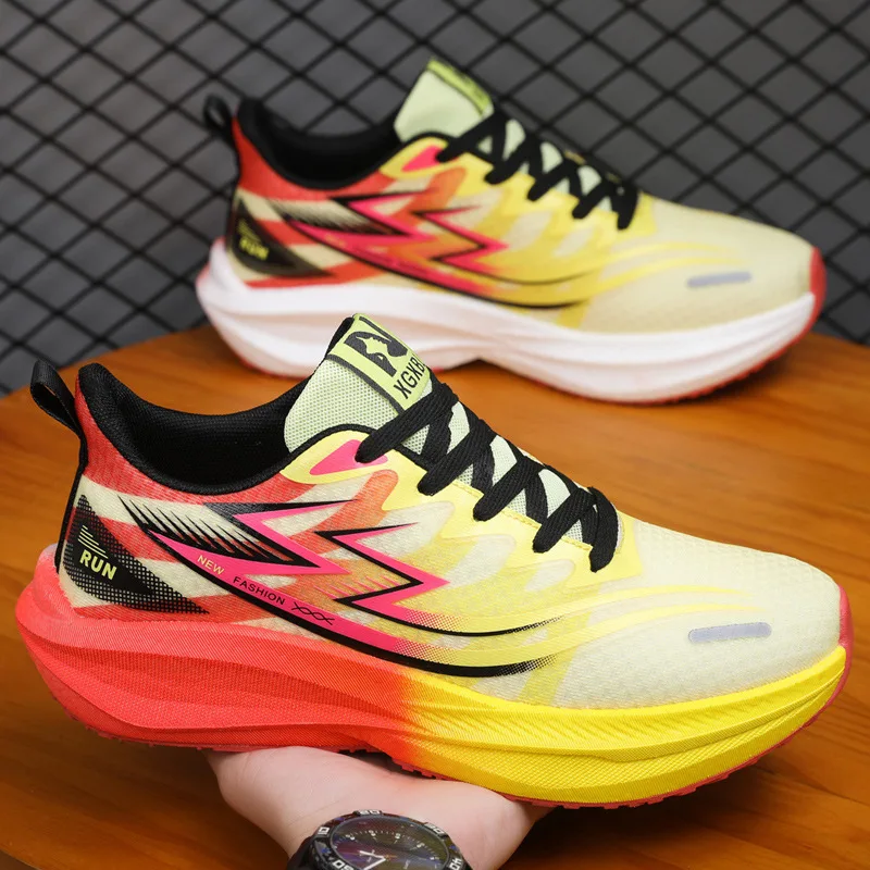 2025 New Carbon Plate Shoes Sports Shoes Unisex Casual Shoes Physical Education Students' Shoes Fly-Knit Running Shoes
2025 New Carbon Plate Shoes Sports Shoes Unisex Casual Shoes Physical Education Students' Shoes Fly-Knit Running Shoes