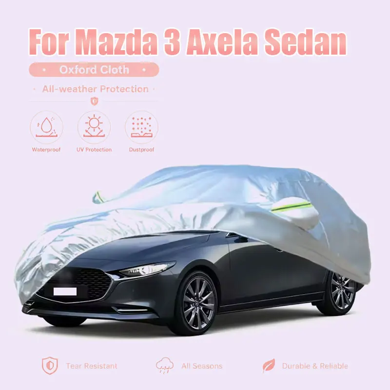 For Mazda 3 Sedan Full Car Cover Reflective Strips Waterproof Snowproof Dustproof UV Protection Exterior Accessories
For Mazda 3 Sedan Full Car Cover Reflective Strips Waterproof Snowproof Dustproof UV Protection Exterior Accessories