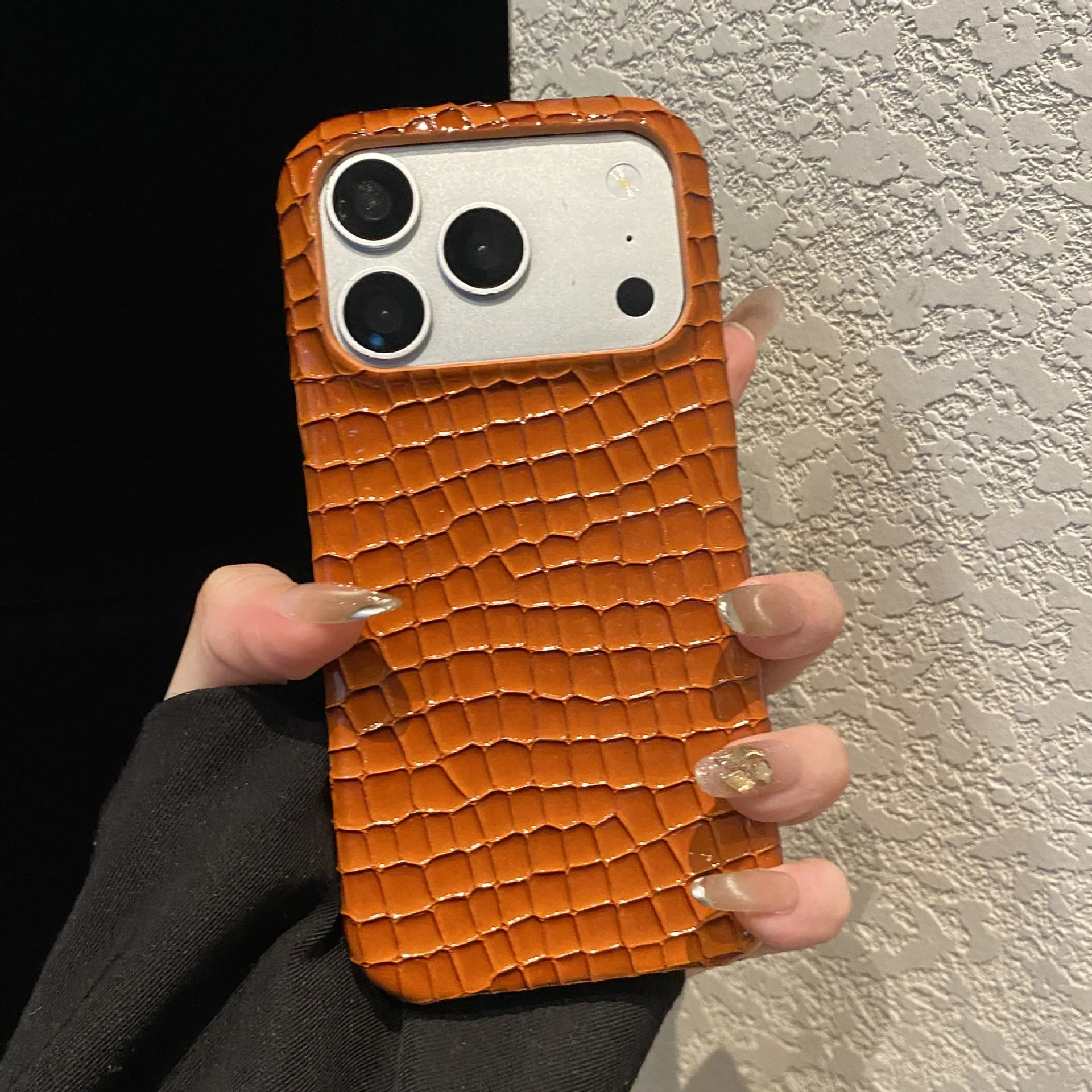 Crocodile Pattern Suitable for iPhone 17 Pro Max Phone Case 16pro Heat Dissipation 15plus Half Pack 14anti Drop Protection Cover
Crocodile Pattern Suitable for iPhone 17 Pro Max Phone Case 16pro Heat Dissipation 15plus Half Pack 14anti Drop Protection Cover