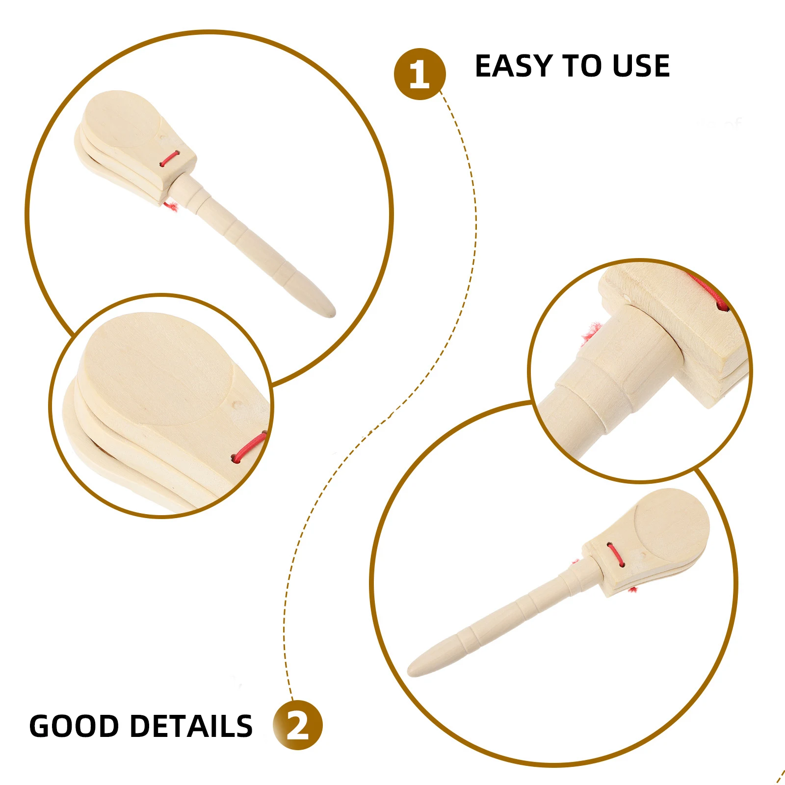 Children Percussion Instrument Orff Wooden Castanet Toy Kids Musical Education Plaything Creative Educational Toys For Children
Children Percussion Instrument Orff Wooden Castanet Toy Kids Musical Education Plaything Creative Educational Toys For Children
