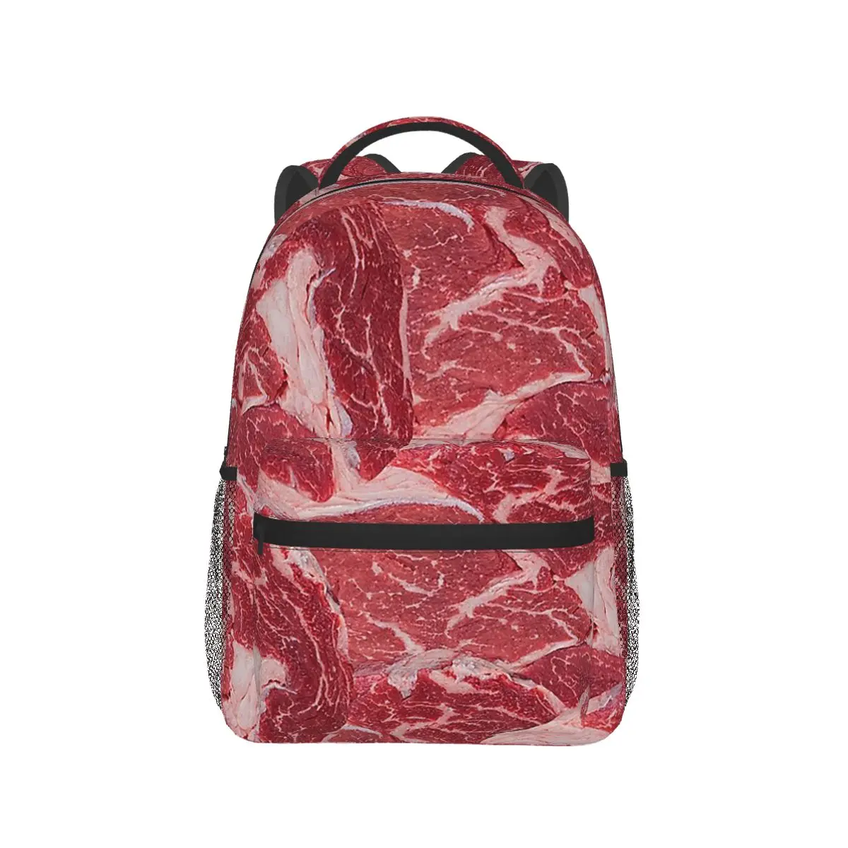 Meat Backpack Hot Sale Daypack Large Capacity Children BookBag School Bag Shoulder Bags for Men Women
Meat Backpack Hot Sale Daypack Large Capacity Children BookBag School Bag Shoulder Bags for Men Women