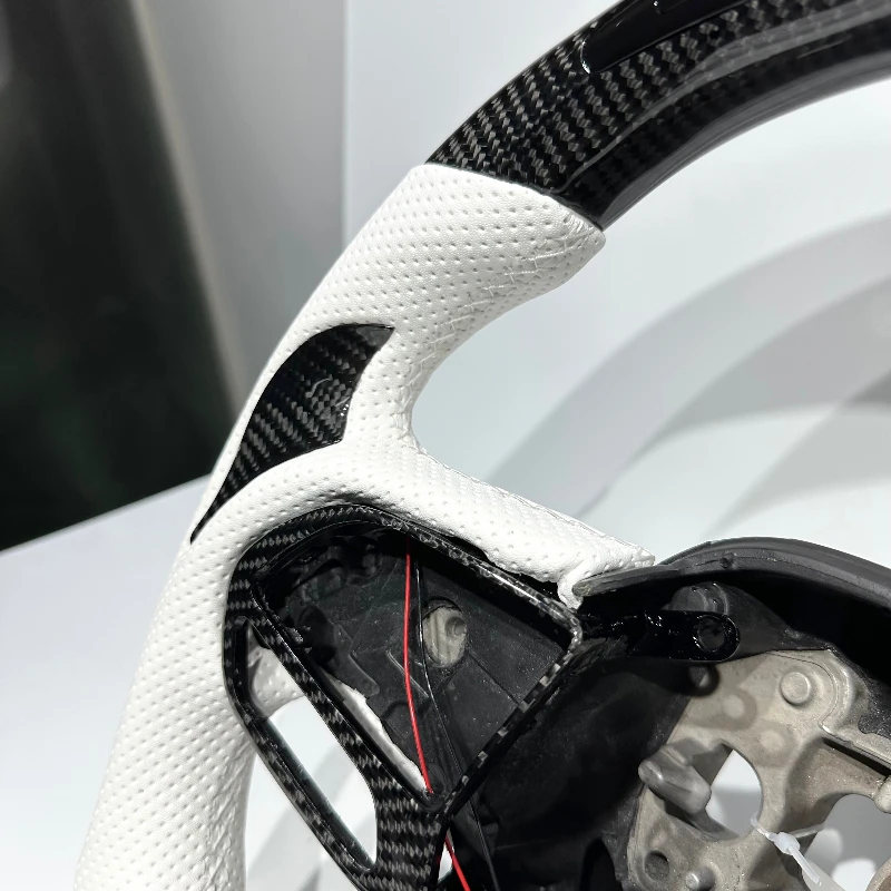With LED Screen for Chrysler Black Carbon Fiber Steering Wheel Sport Wheel for Chrysler 200 300 with White Leather Drop Shipping
With LED Screen for Chrysler Black Carbon Fiber Steering Wheel Sport Wheel for Chrysler 200 300 with White Leather Drop Shipping
