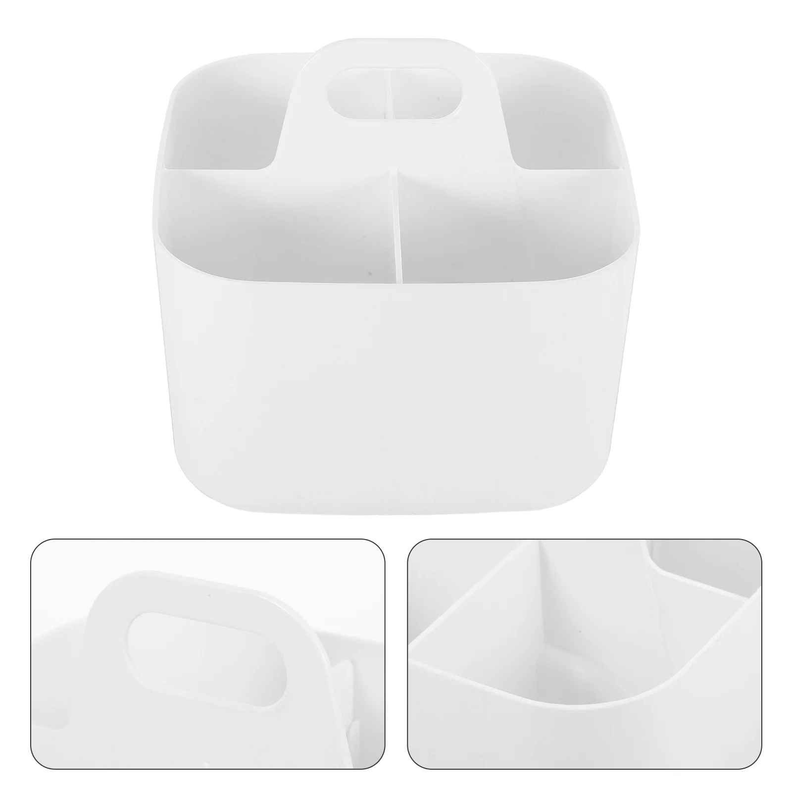 4-Compartment Handle Storage Box Supplies Organizer Pen Holder Desktop Organizer for Home Office Handle Storage Box
4-Compartment Handle Storage Box Supplies Organizer Pen Holder Desktop Organizer for Home Office Handle Storage Box