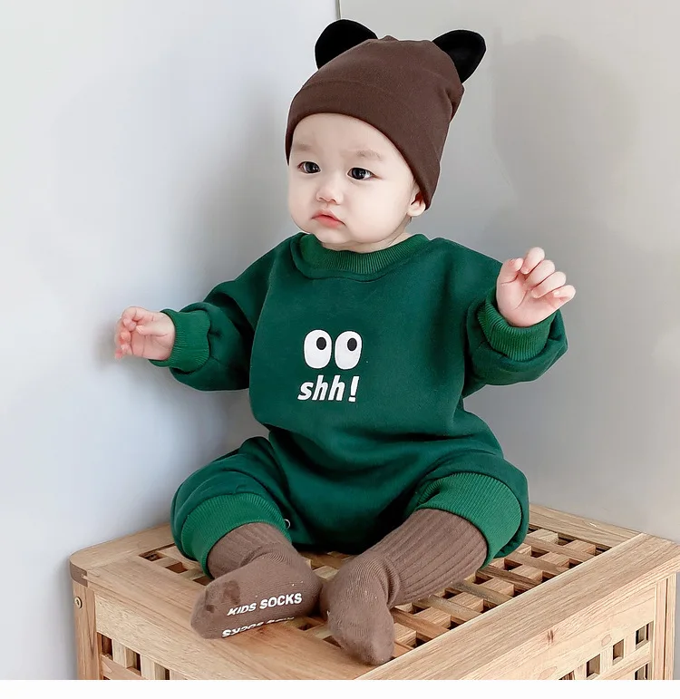 Newborn baby clothes autumn and winter set Baby thickened conjoin clothes baby winter clothes plus pajamas 66cm 73cm 80cm 90cm
Newborn baby clothes autumn and winter set Baby thickened conjoin clothes baby winter clothes plus pajamas 66cm 73cm 80cm 90cm