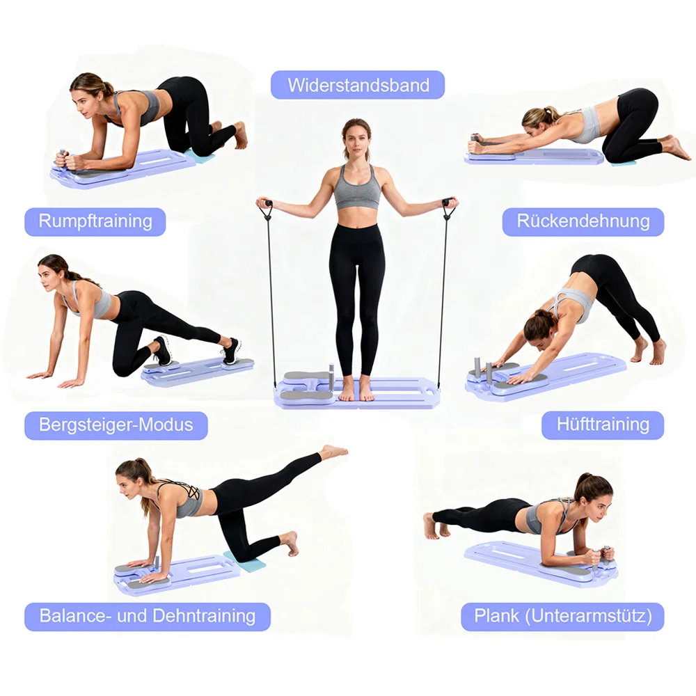 Foldable Pilates Ab Board 5-in-1 Core Training Slab Board Abdominal Exercise Fitness Equipment Multifunctional For Home Office
Foldable Pilates Ab Board 5-in-1 Core Training Slab Board Abdominal Exercise Fitness Equipment Multifunctional For Home Office