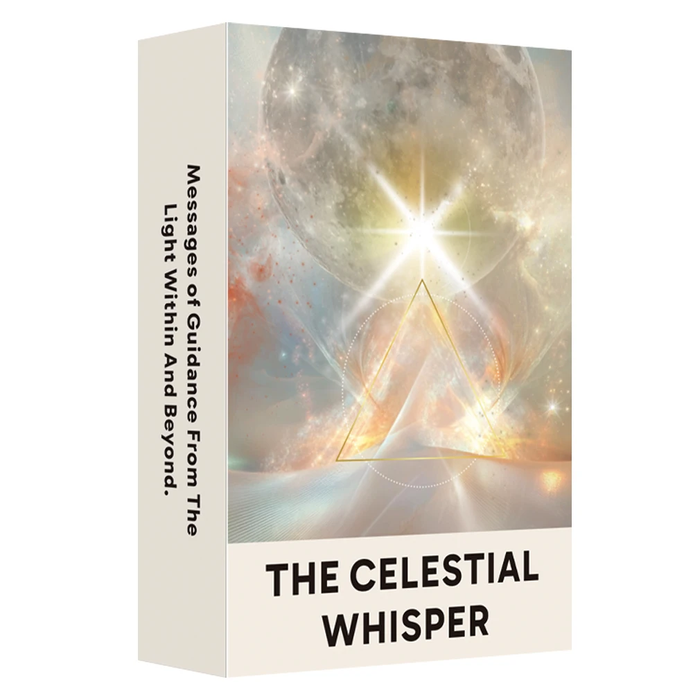 The Celestial Whisper, 50 Oracle Cards, Soft Light for Guidance & Inner Knowing, 12x8cm, Tarot Cards for Beginners, Card Games
The Celestial Whisper, 50 Oracle Cards, Soft Light for Guidance & Inner Knowing, 12x8cm, Tarot Cards for Beginners, Card Games