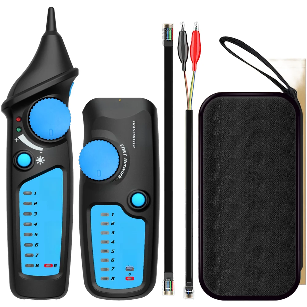 FWT81 Communication Network Tester for Cable Location Line Identification and Telephone Line Condition Analysis
FWT81 Communication Network Tester for Cable Location Line Identification and Telephone Line Condition Analysis