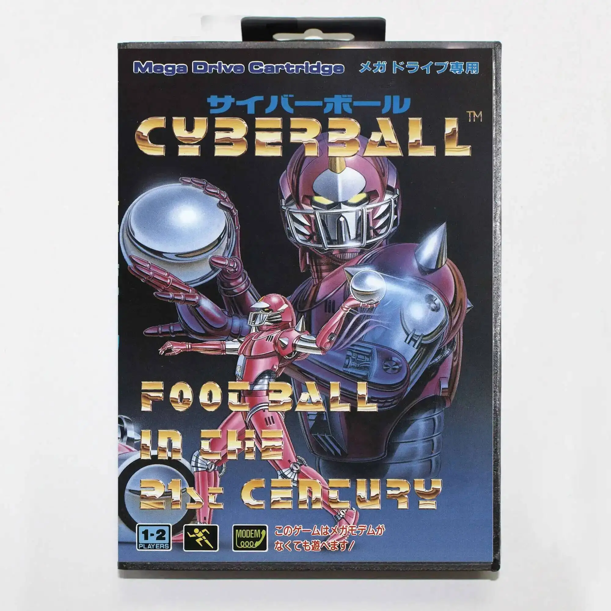 Hot Sale Cyber ball Game Card With JP Box 16bit MD Cart For Sega Mega Drive/Genesis System
Hot Sale Cyber ball Game Card With JP Box 16bit MD Cart For Sega Mega Drive/Genesis System