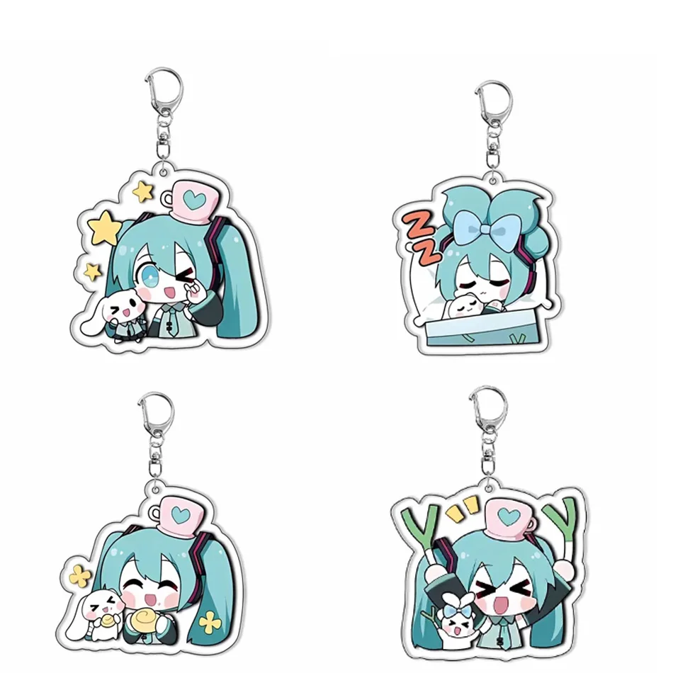 Hatsune Miku Acrylic Keychain Virtual Idol Anime Key Holder Pendant in Stock Princess Keychain Accessories
Hatsune Miku Acrylic Keychain Virtual Idol Anime Key Holder Pendant in Stock Princess Keychain Accessories