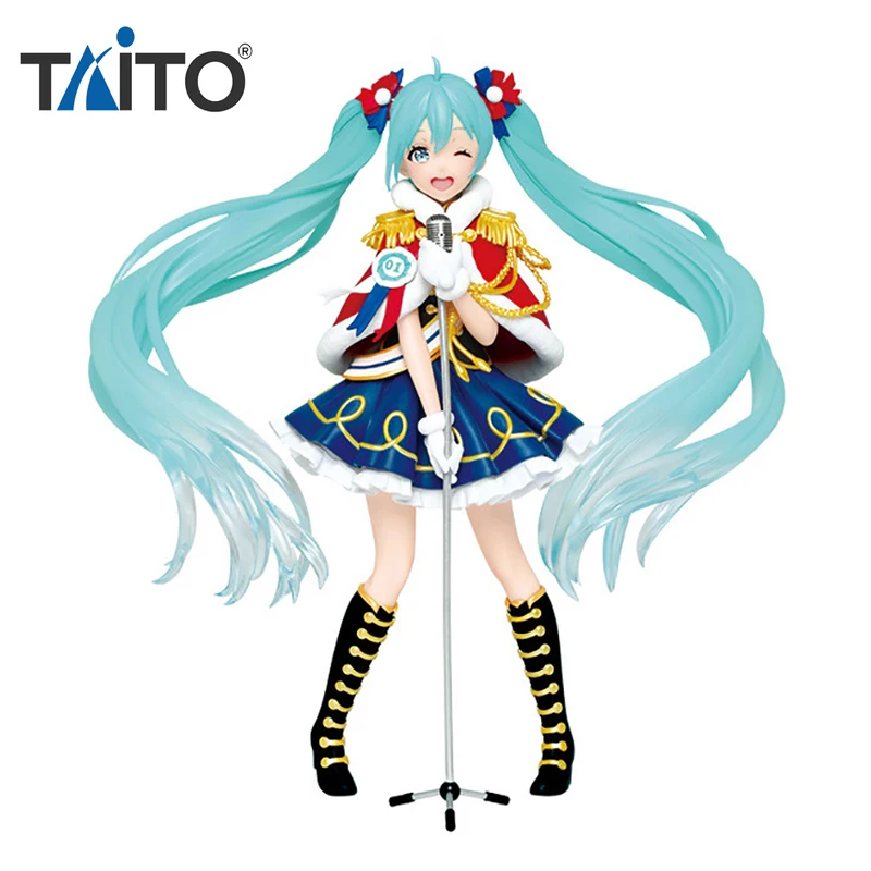 TAiTO Original Hatsune Miku Winter Live Band Vocal Ver. ПВХ 18 см аниме фигурки модель коллекция игрушек
TAiTO Original Hatsune Miku Winter Live Band Vocal Ver. ПВХ 18 см аниме фигурки модель коллекция игрушек