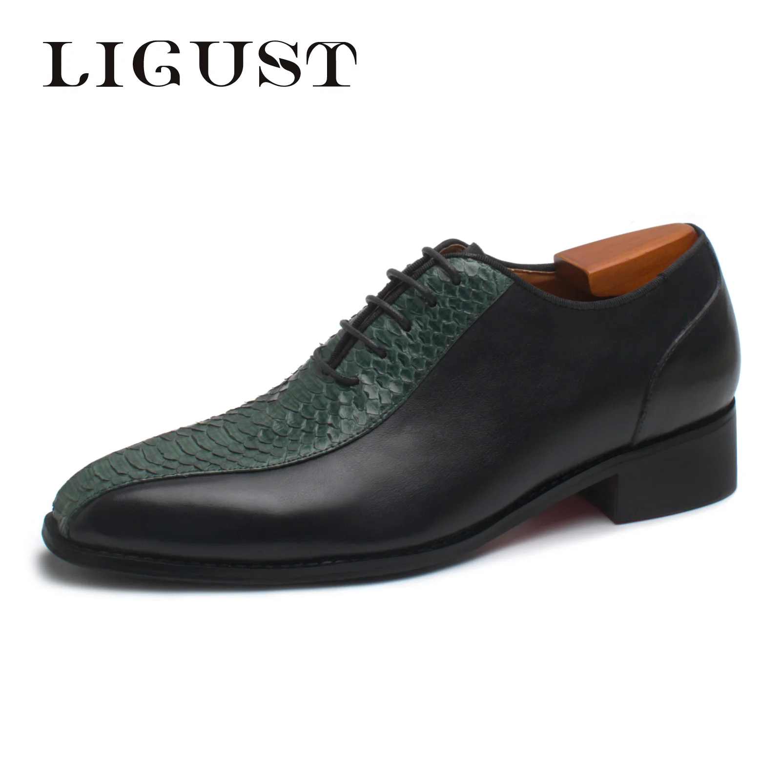LIGUST High Quality Leather Casual Shoes Flat Non-slip Breathable Business Office Black Shoe Fashion Wediding Comfortable Shoes
LIGUST High Quality Leather Casual Shoes Flat Non-slip Breathable Business Office Black Shoe Fashion Wediding Comfortable Shoes