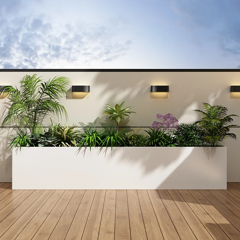 *Custom Iron Stainless Steel Flower Box Outdoor Square Fence Partition for Courtyard Altar Trough Premium Flower Pots Planters
*Custom Iron Stainless Steel Flower Box Outdoor Square Fence Partition for Courtyard Altar Trough Premium Flower Pots Planters