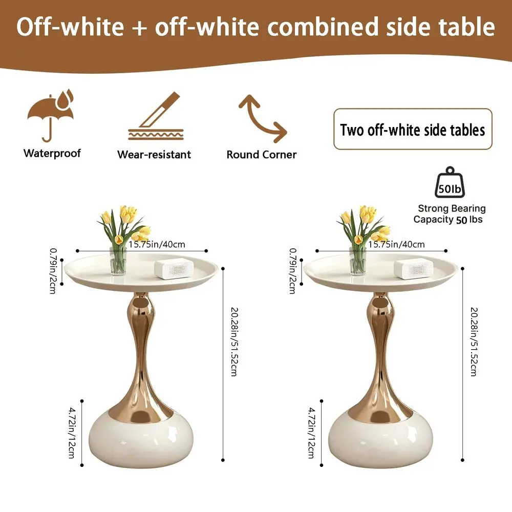 Modern Side Table Featuring a Unique Hourglass Design, Ideal for use in Living Rooms, cafes, Dining Rooms, bedrooms, and Outdoo
Modern Side Table Featuring a Unique Hourglass Design, Ideal for use in Living Rooms, cafes, Dining Rooms, bedrooms, and Outdoo