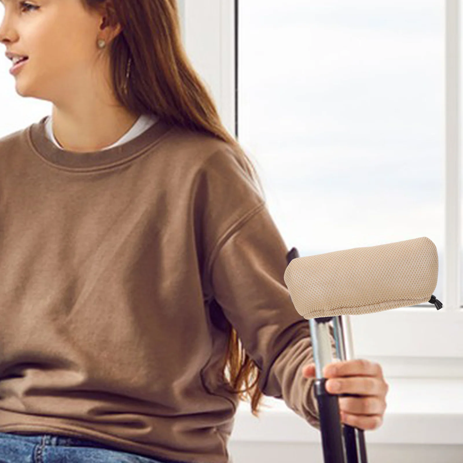 2Pcs Underarm Crutch Padding Cotton Sponge Soft Breathable Mesh Anti Slip Cover Comfortable Crutch Supports Medical Accessories
2Pcs Underarm Crutch Padding Cotton Sponge Soft Breathable Mesh Anti Slip Cover Comfortable Crutch Supports Medical Accessories