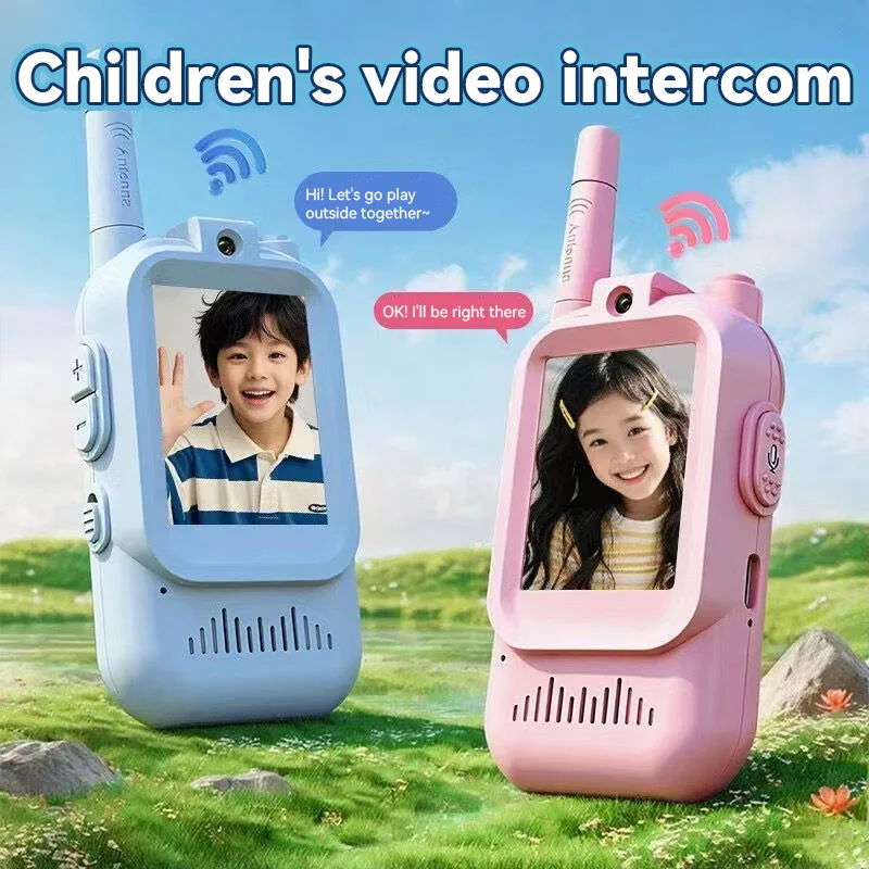 Kids Video Walkie Talkie Toys outdoor Children Parent-child intercom machine Walkie-talkie with HD Camera for Boys & Girls Gifts
Kids Video Walkie Talkie Toys outdoor Children Parent-child intercom machine Walkie-talkie with HD Camera for Boys & Girls Gifts