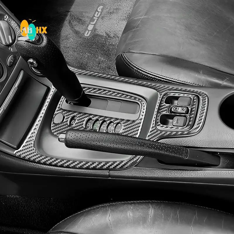 ABHX-для Toyota Celica 2000-2005, мягкое углеродное волокно, автомобильная центральная панель управления переключением передач, накладка, наклейка, аксессуары
ABHX-для Toyota Celica 2000-2005, мягкое углеродное волокно, автомобильная центральная панель управления переключением передач, накладка, наклейка, аксессуары