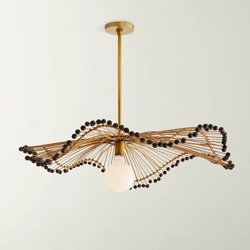 GHEUVNJ Tengyi chandelier, Southeast Asian style restaurant, living room, bedroom, homestay, retro handmade bamboo weaving art
GHEUVNJ Tengyi chandelier, Southeast Asian style restaurant, living room, bedroom, homestay, retro handmade bamboo weaving art