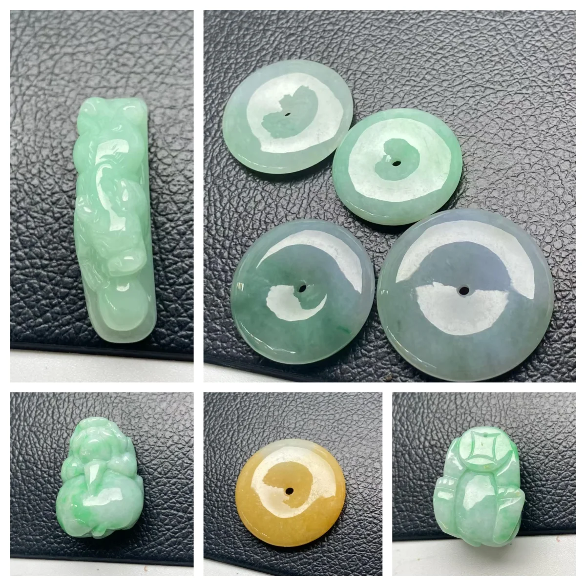 1pcs/lot Sweet green floating yellow jadeite natural jade pendant Dragon Guanyin Buddha Pixiu square seal safety buckle
1pcs/lot Sweet green floating yellow jadeite natural jade pendant Dragon Guanyin Buddha Pixiu square seal safety buckle