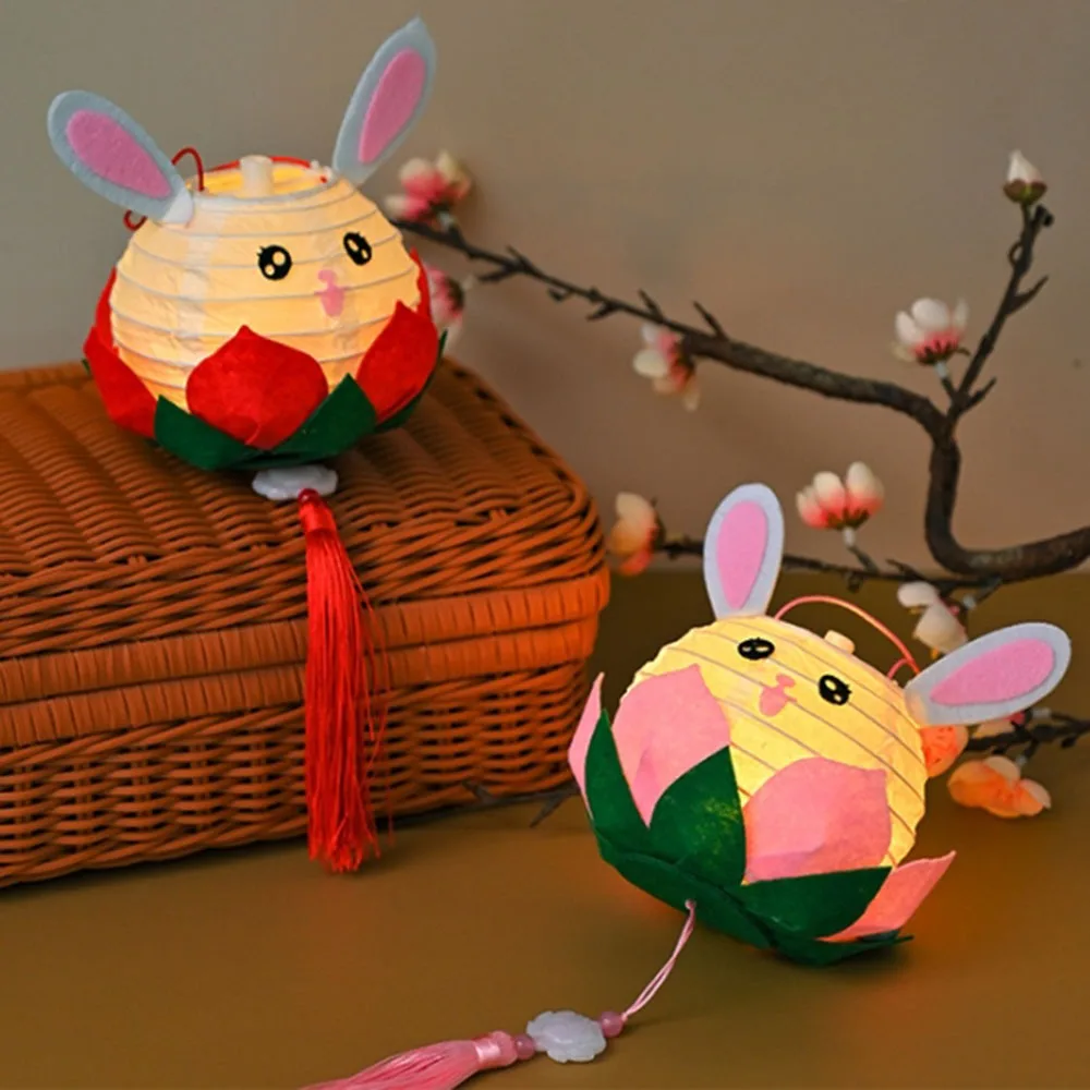 DIY Material Package Mid-Autumn Festival Lantern Glowing Handheld Lotus Flower Lanterns Luminous Handmade Rabbit Lotus Lantern
DIY Material Package Mid-Autumn Festival Lantern Glowing Handheld Lotus Flower Lanterns Luminous Handmade Rabbit Lotus Lantern