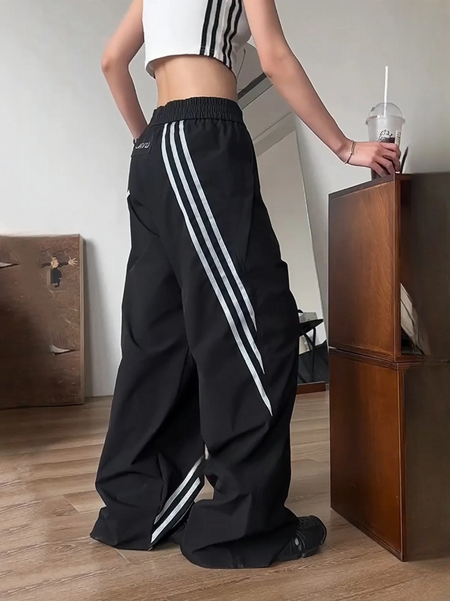 American Sle Paratrooper Straight Leg Pants Men's Street Dance Qui Dry Pants Summer Casual Trousers Hip Hop Tee Stripes
American Sle Paratrooper Straight Leg Pants Men's Street Dance Qui Dry Pants Summer Casual Trousers Hip Hop Tee Stripes