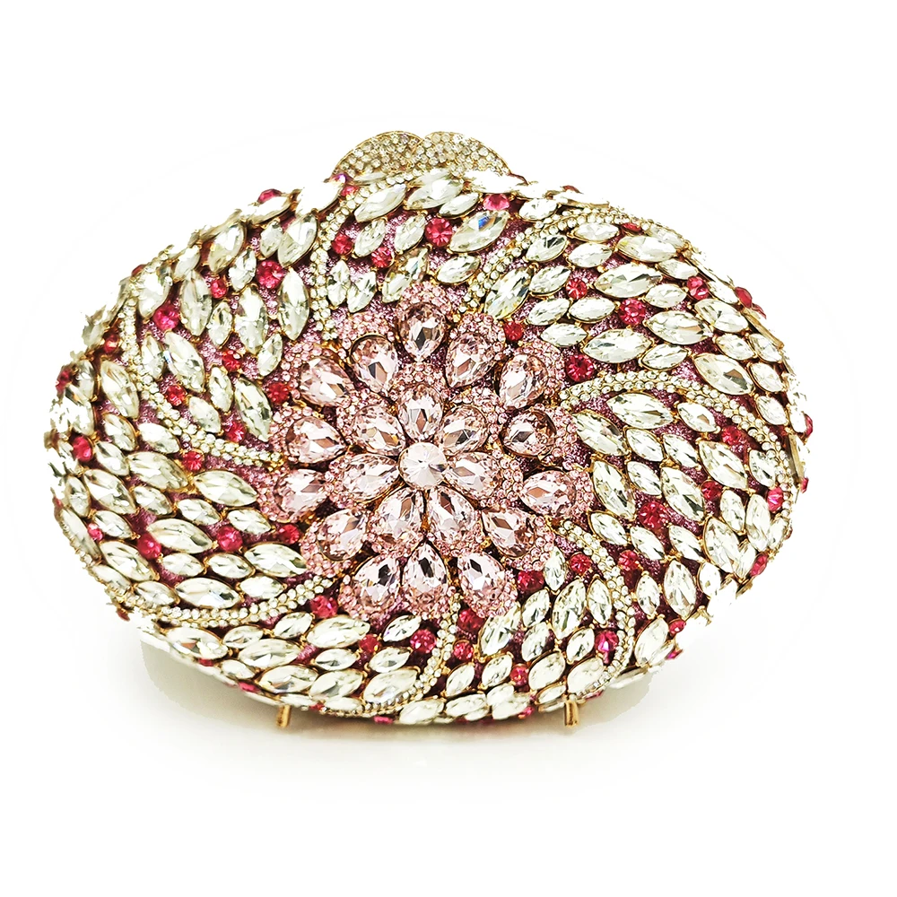 Women Big Stones Clutch Purse Evening Bag Oval Shape Lady Rhinestone Wedding Cocktail Party Diamond Minaudiere Handbag
Women Big Stones Clutch Purse Evening Bag Oval Shape Lady Rhinestone Wedding Cocktail Party Diamond Minaudiere Handbag