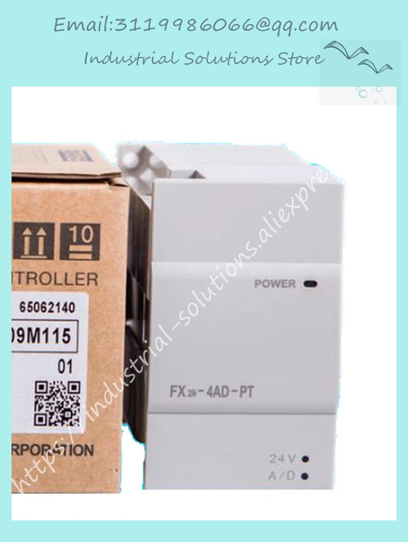 Модуль FX2N-4AD-PT, новый оригинальный ПЛК FX2N-4AD-PT
Модуль FX2N-4AD-PT, новый оригинальный ПЛК FX2N-4AD-PT