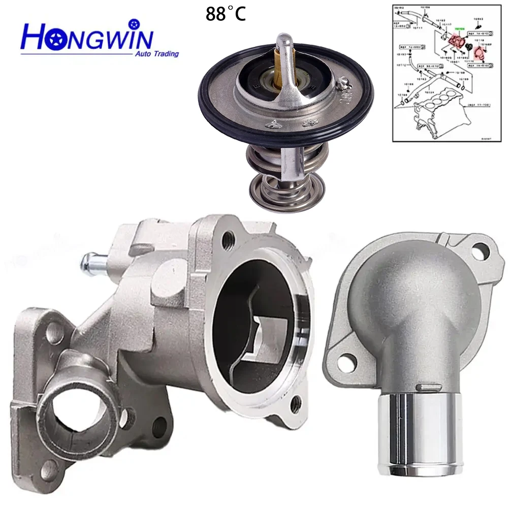 1/2/3 шт. MD312328 MD358257 MD346547 термостат охлаждающей жидкости двигателя для Mitsubishi Lancer Sedan 1,6 2001 2002 2003 2004-2013 
1/2/3 шт. MD312328 MD358257 MD346547 термостат охлаждающей жидкости двигателя для Mitsubishi Lancer Sedan 1,6 2001 2002 2003 2004-2013