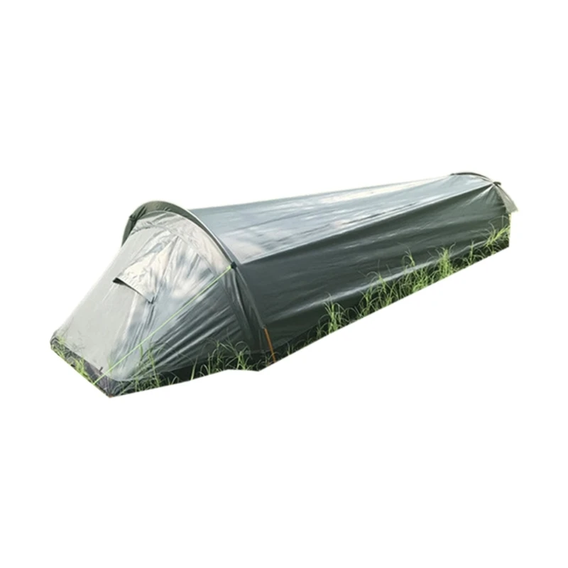 Y1UB Водонепроницаемая туристическая палатка для кемпинга Bivy Bag для одного человека Индивидуальная Bivy Палатка Легкая
Y1UB Водонепроницаемая туристическая палатка для кемпинга Bivy Bag для одного человека Индивидуальная Bivy Палатка Легкая