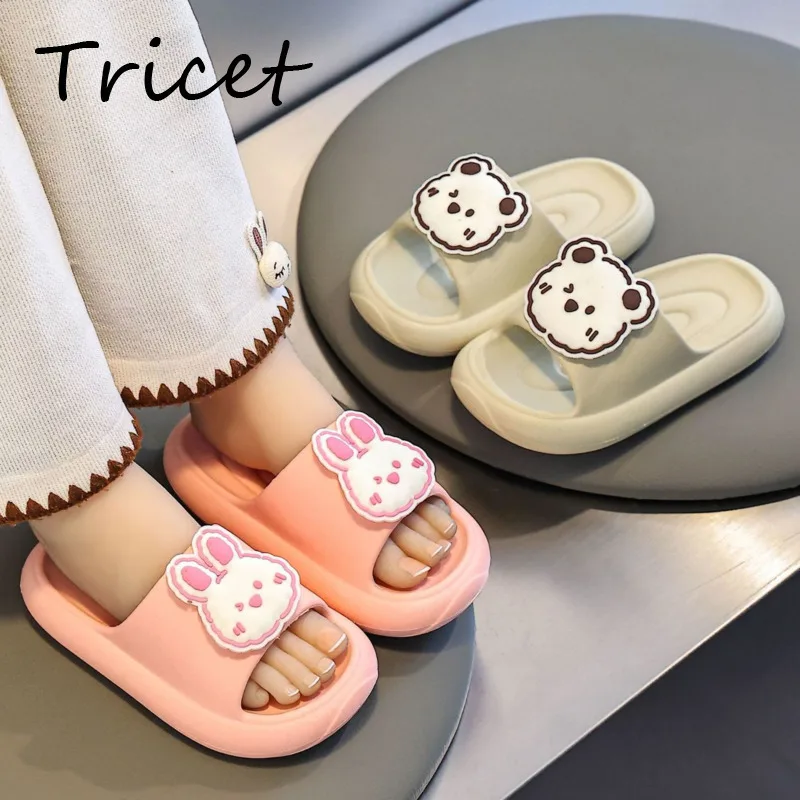Summer EVA Children Slippers Rabbit Bear Soft Bottom Home Shoes For Boys Girls Cartoon Waterproof Kids Beach Slippers
Summer EVA Children Slippers Rabbit Bear Soft Bottom Home Shoes For Boys Girls Cartoon Waterproof Kids Beach Slippers