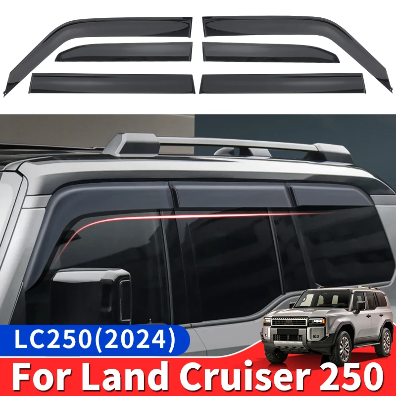 Side window deflector,rain guard visor For Toyota Land Cruiser 250 Prado Lc250 2024 1958 Upgrade Exterior Decoration Accessories
Side window deflector,rain guard visor For Toyota Land Cruiser 250 Prado Lc250 2024 1958 Upgrade Exterior Decoration Accessories