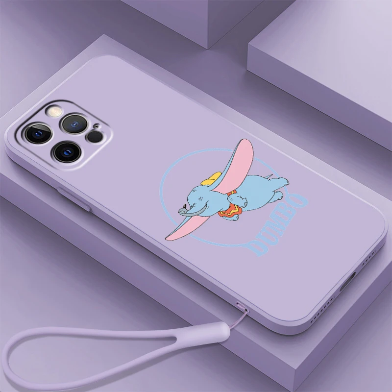 Disney Dumbo Cute Cartoon Liquid Rope For Apple iPhone 15 14 13 12 11 XS XR X 8 7 SE Pro Max Plus Mini Soft Phone Case
Disney Dumbo Cute Cartoon Liquid Rope For Apple iPhone 15 14 13 12 11 XS XR X 8 7 SE Pro Max Plus Mini Soft Phone Case