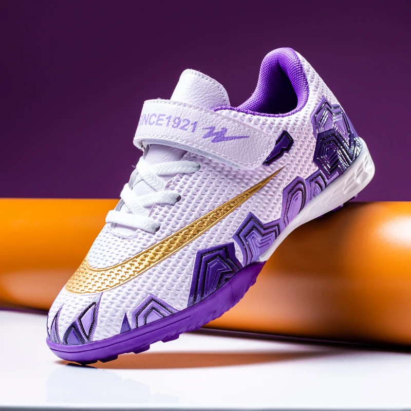 Double Star Children's Football Shoes Ultra Light TF Anti slip Grass Children's Professional Football Shoes Boys' Training Shoes
Double Star Children's Football Shoes Ultra Light TF Anti slip Grass Children's Professional Football Shoes Boys' Training Shoes