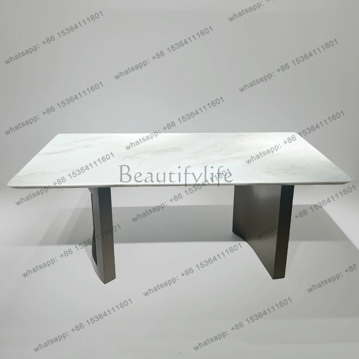 Natural luxury stone dining table High-end Cary ice jade home modern Italian light luxury marble dining table
Natural luxury stone dining table High-end Cary ice jade home modern Italian light luxury marble dining table