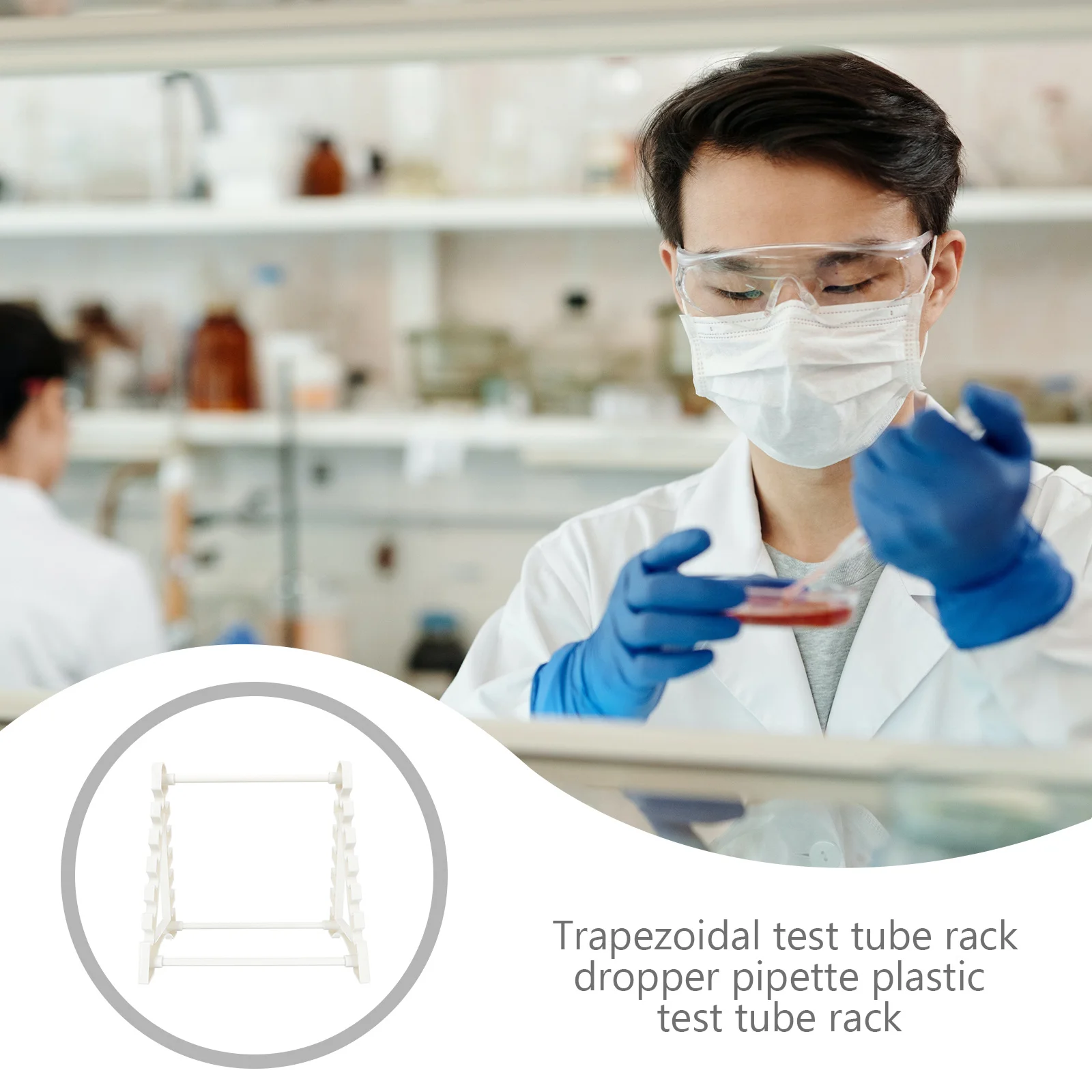 Multi-Function Test Tube Rack Trapezoidal Pipette Storage Holder Stable and Attractive Design for Labs Test Tube Rack
Multi-Function Test Tube Rack Trapezoidal Pipette Storage Holder Stable and Attractive Design for Labs Test Tube Rack