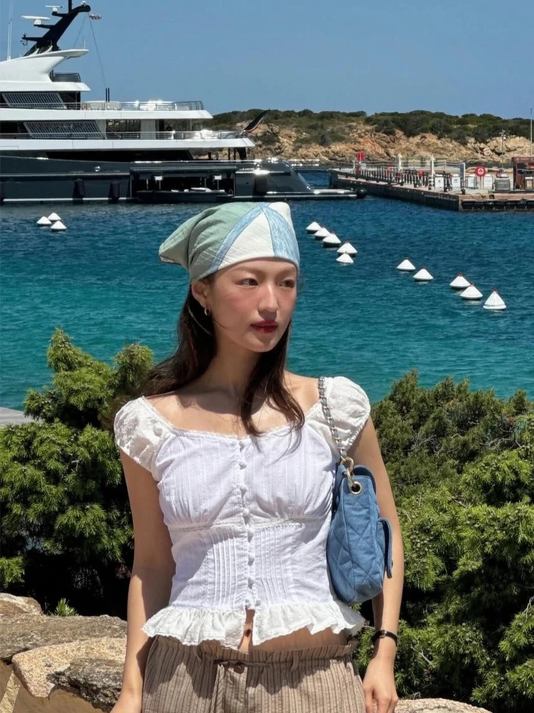 Женская кружевная отделка ort Sve irt, облегающий многослойный топ с завязкой на талии, модный, для поездок на работу, хлопок, дышащий
Женская кружевная отделка ort Sve irt, облегающий многослойный топ с завязкой на талии, модный, для поездок на работу, хлопок, дышащий