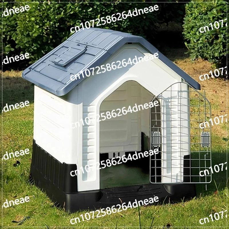 Weatherproof Indoor/Outdoor Shelter for Small to Large Dogs-All-Season Dog House
Weatherproof Indoor/Outdoor Shelter for Small to Large Dogs-All-Season Dog House