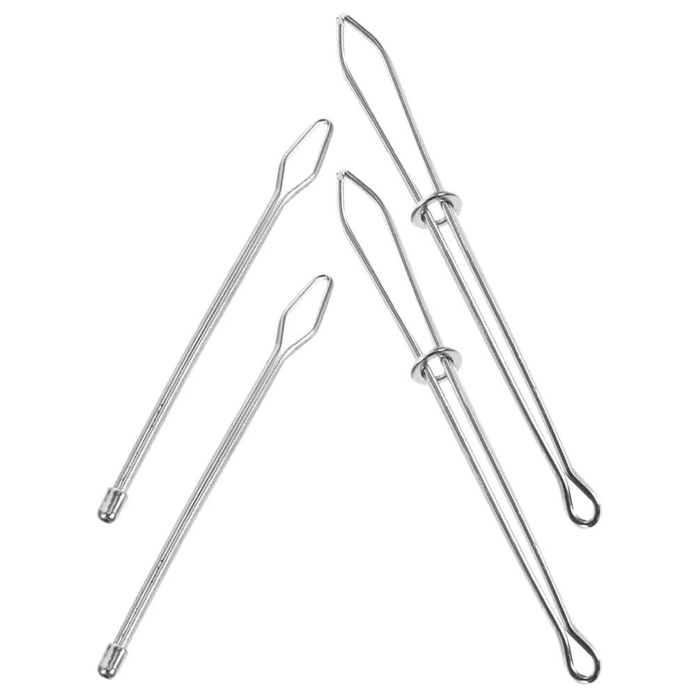 4 Pcs Belt Threader Needle Threaders Drawstring Tool Sewing Accessories Rubber Band
4 Pcs Belt Threader Needle Threaders Drawstring Tool Sewing Accessories Rubber Band