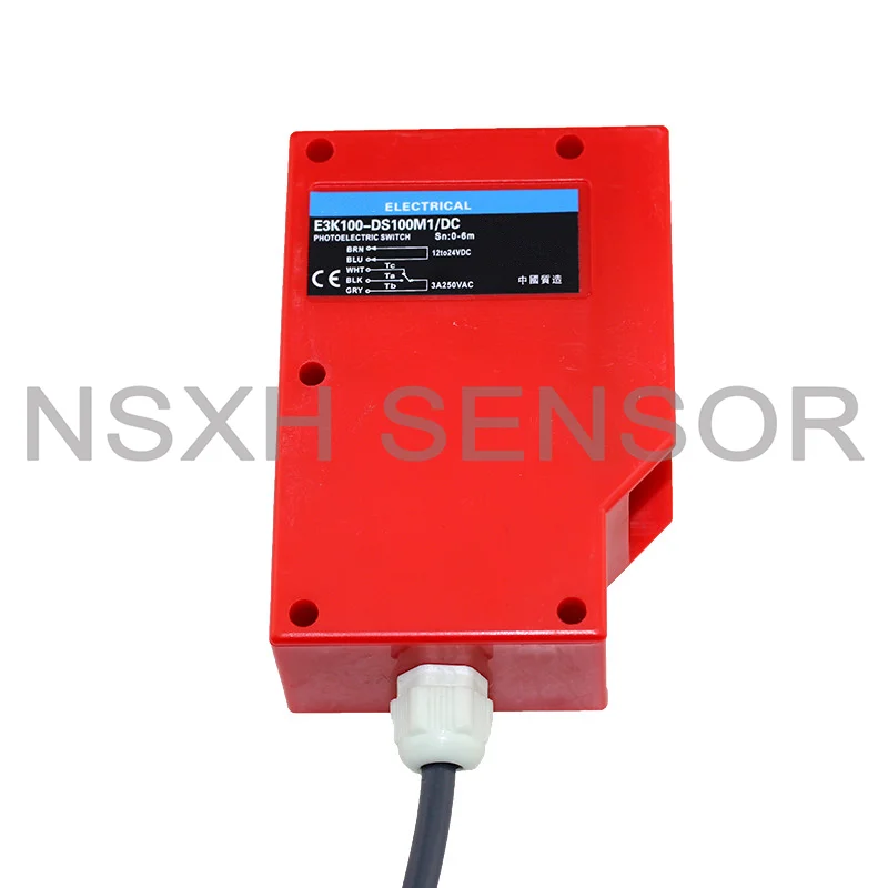 Original Diffuse Reflection Infrared Photoelectric Sensor Long Distance 0-6 meters Adjustable E3K100-DS100M1
Original Diffuse Reflection Infrared Photoelectric Sensor Long Distance 0-6 meters Adjustable E3K100-DS100M1