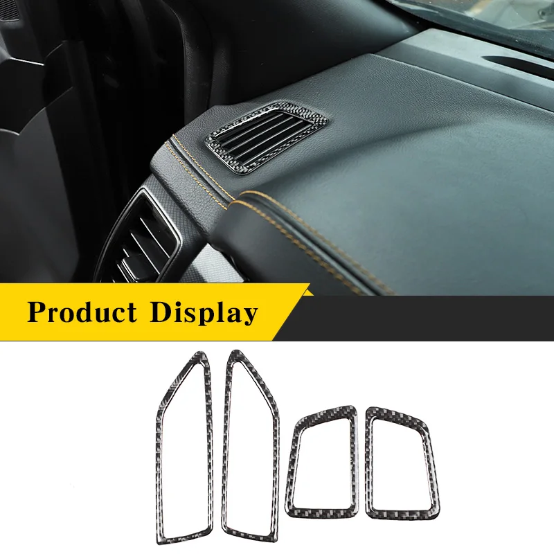 For Ford Ranger Wildtrak 2015-2021 Soft Carbon Fiber Car Dashboard Air Conditioner Vent Panel Sticker Car Interior Accessories
For Ford Ranger Wildtrak 2015-2021 Soft Carbon Fiber Car Dashboard Air Conditioner Vent Panel Sticker Car Interior Accessories