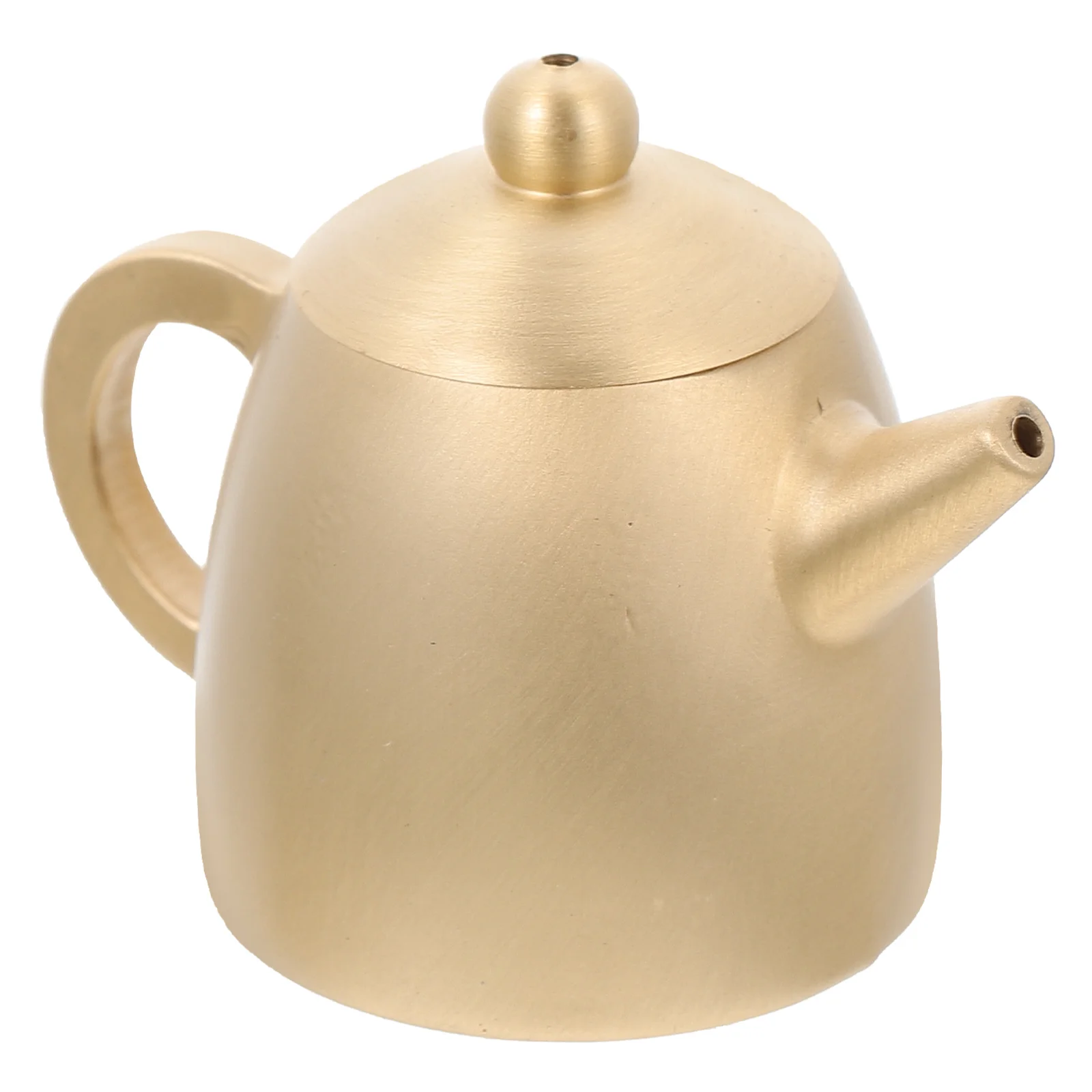 Brass Teapot Ornament Retro Miniature Pots Kettle Decor Dining Table Adornment Home Furnishings Toy Collection Chinese Style
Brass Teapot Ornament Retro Miniature Pots Kettle Decor Dining Table Adornment Home Furnishings Toy Collection Chinese Style