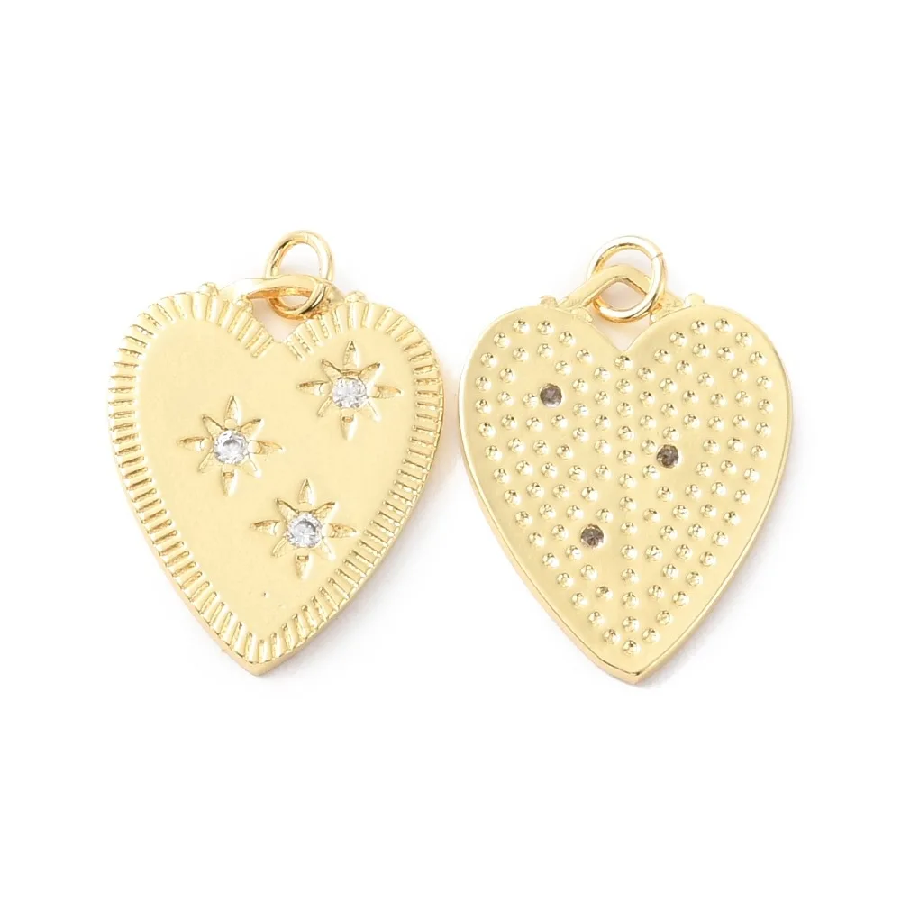 1pc Rack Plating Brass Pave Cubic Zirconia Pendants Long-Lasting Cadmium Free Lead Free Heart with Star 24x18.5x2mm Hole: 3mm
1pc Rack Plating Brass Pave Cubic Zirconia Pendants Long-Lasting Cadmium Free Lead Free Heart with Star 24x18.5x2mm Hole: 3mm