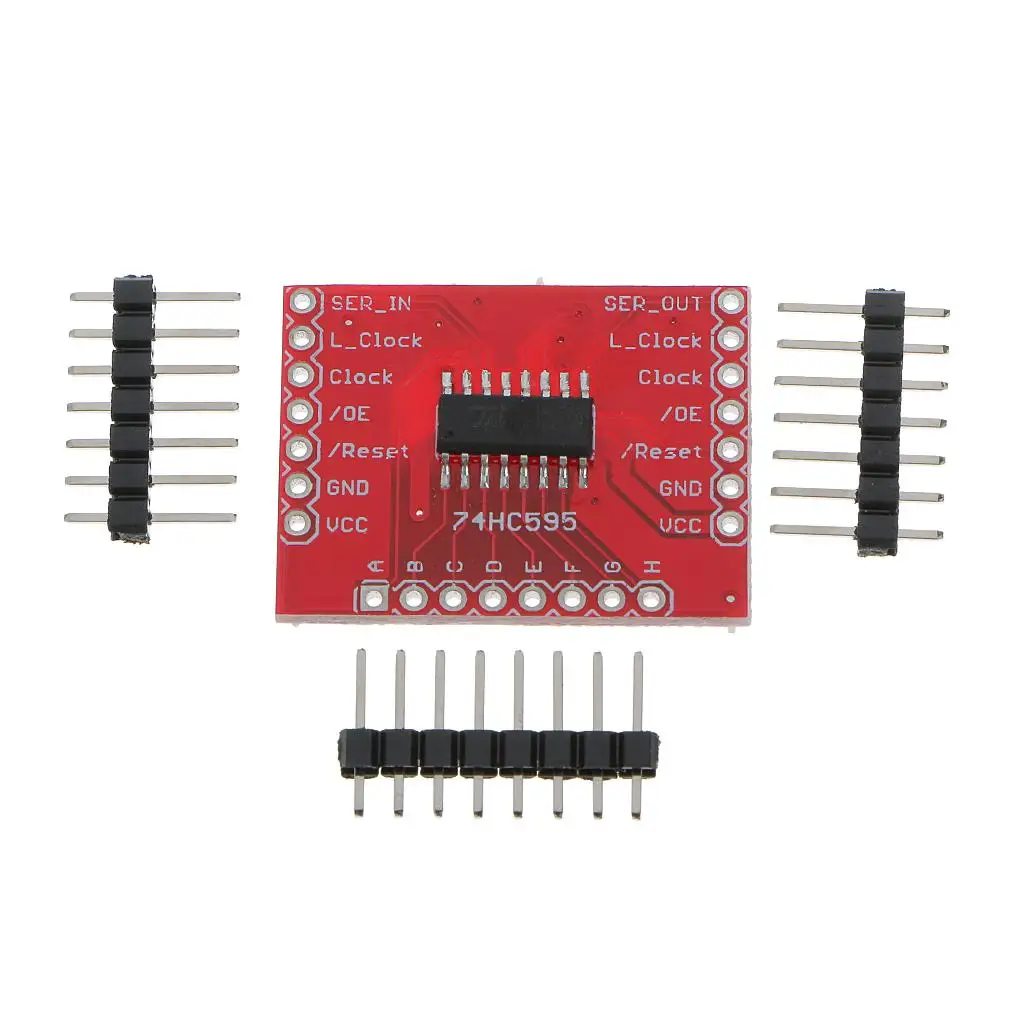74HC595 Register Breakout Module Board Electronic Components 3pcs
74HC595 Register Breakout Module Board Electronic Components 3pcs