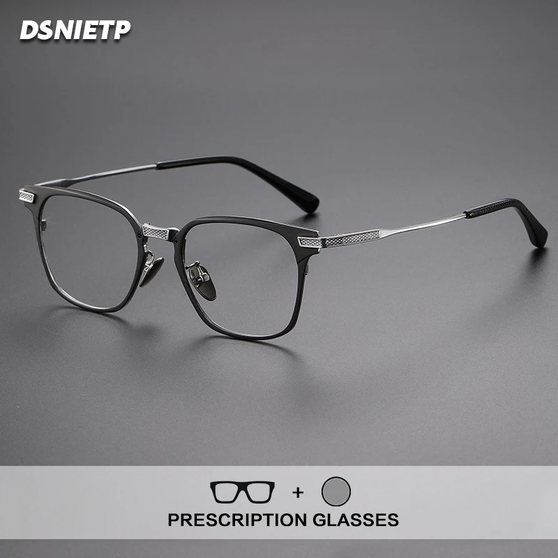 Ультралегкие титановые очки для чтения квадратного качества с защитой от синего света, фотохромные оптические очки по рецепту, очки по индивидуальному заказу
Ультралегкие титановые очки для чтения квадратного качества с защитой от синего света, фотохромные оптические очки по рецепту, очки по индивидуальному заказу