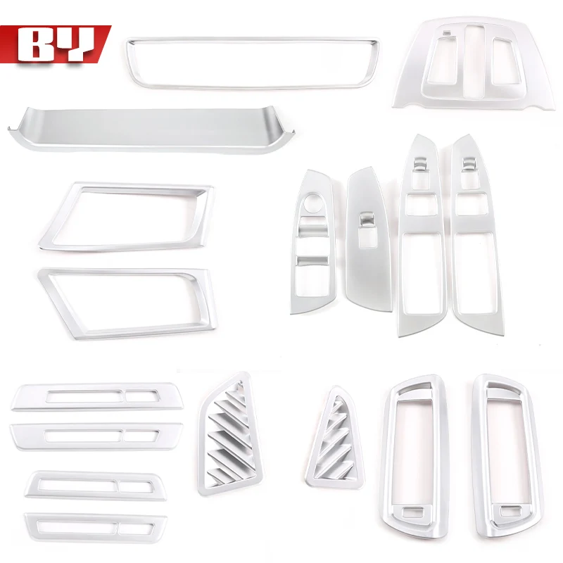For BMW 7 Series F014 2009-2014 ABS Chrome Instrument Panel Air Conditioning Vent Frame Decorative Sticker Car Accessories
For BMW 7 Series F014 2009-2014 ABS Chrome Instrument Panel Air Conditioning Vent Frame Decorative Sticker Car Accessories