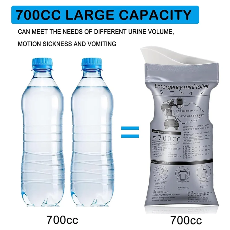 ELOS-Disposable Emergency Urinal Bag,Portable Camping Pee Bags, Travel Pee Bags, Emergency Portable Urine Bag
ELOS-Disposable Emergency Urinal Bag,Portable Camping Pee Bags, Travel Pee Bags, Emergency Portable Urine Bag