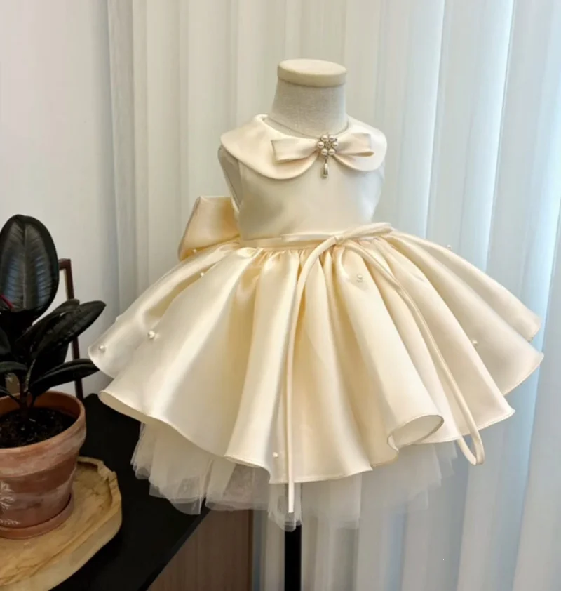 New Girls Cute Birthday Princess Ball Gown Children Wedding Party Dress y1805
New Girls Cute Birthday Princess Ball Gown Children Wedding Party Dress y1805