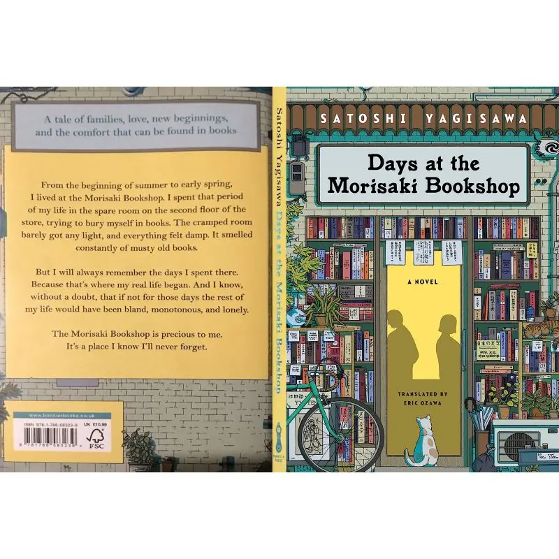 days At The Morisaki Bookshop: A Novel Paperback English book
days At The Morisaki Bookshop: A Novel Paperback English book