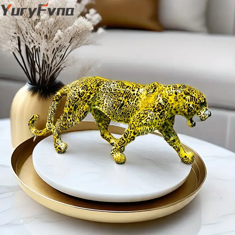 YuryFvna современная фигурка гепарда из полирезины, скульптура пантеры, статуя леопарда, домашний декор, декор для гостиной, орнамент, фигурка, подарок
YuryFvna современная фигурка гепарда из полирезины, скульптура пантеры, статуя леопарда, домашний декор, декор для гостиной, орнамент, фигурка, подарок