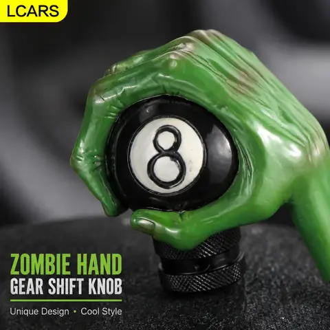 Lcars Car Modified Gear Shift Knob, Personalized Gear Shift Handle, Suitable for Universal Manual and Automatic Gear Shift Lever, with Adapter Shift Knob, Interior Modification Accessories